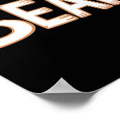 Blijf wild Wees Beer-geniaal Poster (Hoek)