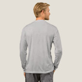 Blijf Wild Witte Wolf Sneeuw Catwalk Tri-Blend Shirt (Achterkant)
