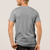 Blijf Wild Wolf Natuur Scene Wilderness T-Shirt (Achterkant)