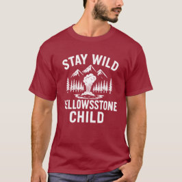 Blijf Wild Yellowstone Kind T-Shirt