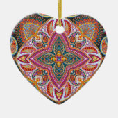 Blijf Wild zigeunerkind boho Keramisch Ornament (Voorkant)