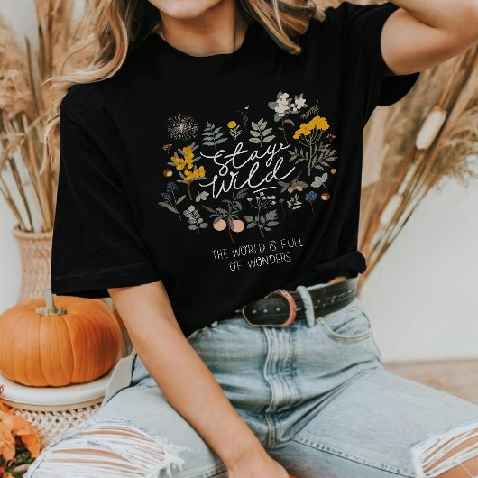 Blijf Wilde Botanische  T-shirt