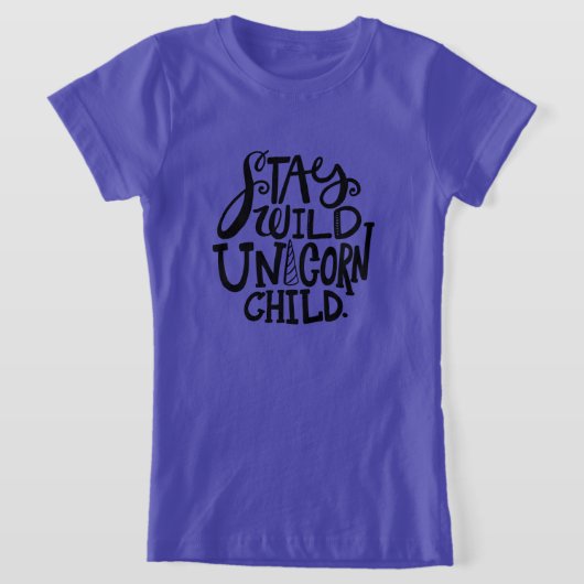 Blijf Wilde Eenhoorn T-shirt (Laagn)