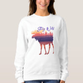 Blijf Wilde Moose Trui (Voorkant)