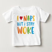Blijf Woke Baby T-shirt (Voorkant)