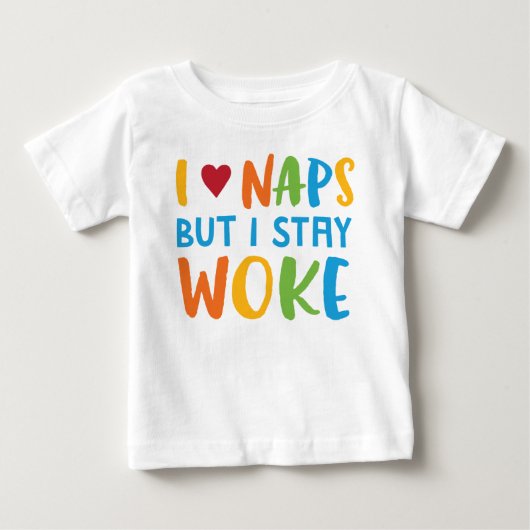 Blijf Woke Baby T-shirt (Voorkant)