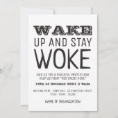 Blijf Woke, Campaign Meeting Point Kaart (Voorkant)