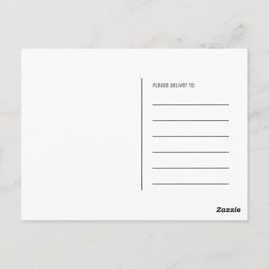 Blijf Woke, het Punt van de Vergadering van de Cam Briefkaart (Achterkant)