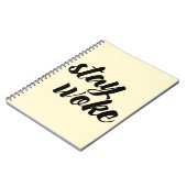 Blijf Woke Notitieboek (Linkerzijde)