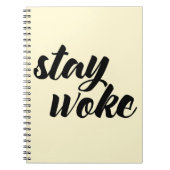 Blijf Woke Notitieboek (Voorkant)