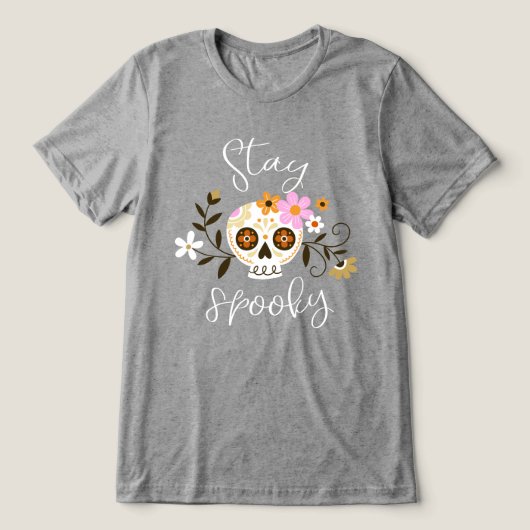 Blijf woordelijk Tri-Blend shirt (Design voorkant)