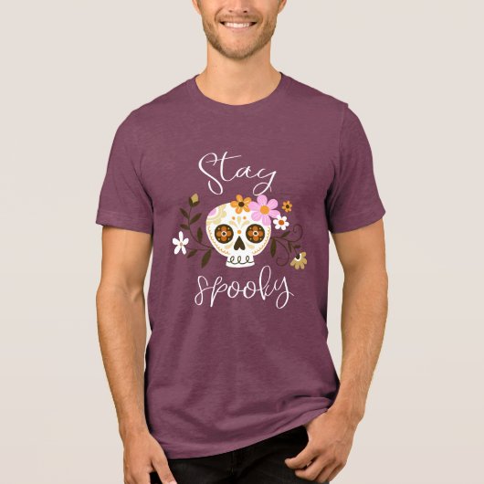 Blijf woordelijk Tri-Blend shirt (Voorkant)