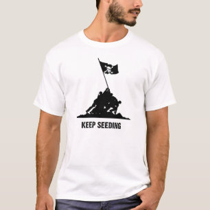 Blijf zaaien t-shirt