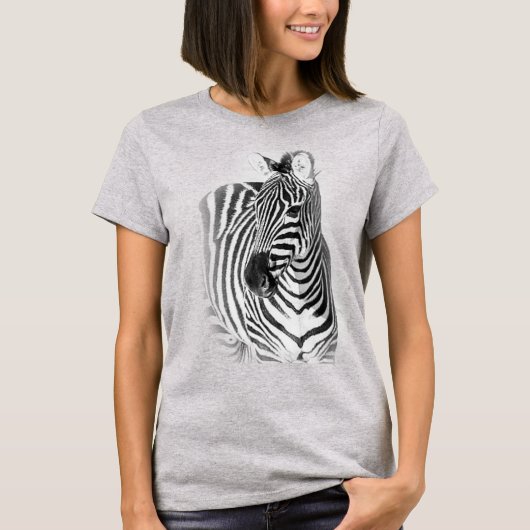 Blijf Zebra sterk T-shirt (Voorkant)