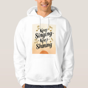 Blijf Zingen Blijf Schijnen Hoodie