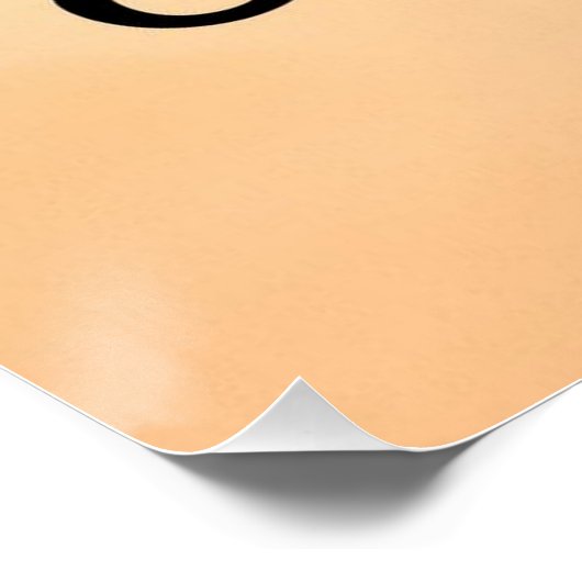 Blijf zingen-blijf schijnen perfect poster (Hoek)