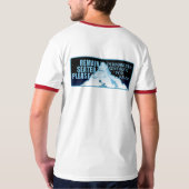 Blijf zitten alstublieft t-shirt (Achterkant volledig)