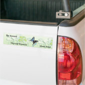 Blijf zitten. bumpersticker (Op Truck)