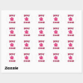 Blijf zoals je bent ronde sticker (Vel)