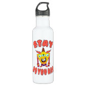 Blijf zoals je bent waterfles  (Voorkant)