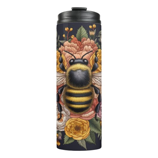Blijf zoemen en verfrist met onze Bee Thermosbeker (Voorkant)