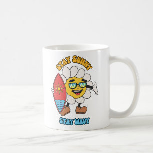 Blijf Zonnig, Blijf Golvend Koffiemok