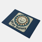 Blijf zonnig Happy Sunshine Deurmat (Schuin)