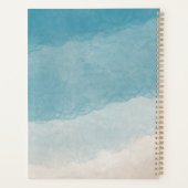 Blijf Zout - Abstracte Oceaan Planner Kustontwerp (Achterkant)