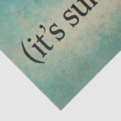 "Blijf zout" Retro Beach Sunset Decoupage Papier (Detail)