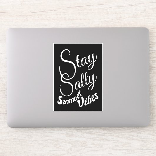 Blijf Zouty Summer Vibes Sticker (Computer)