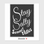Blijf Zouty Summer Vibes Sticker (Vel)