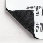 Blijf zwart muismat (Hoek)