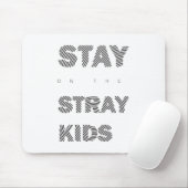 Blijf zwart muismat (Met muis)