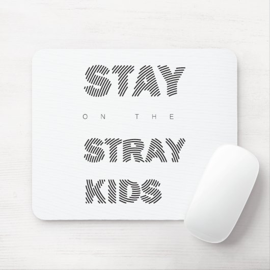 Blijf zwart muismat (Met muis)