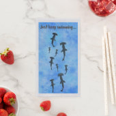 Blijf zwemmen, haaien servet (Insitu)