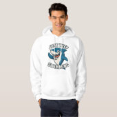 Blijf zwemmen hoodie (Voorkant volledig)