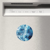 Blijf zwemmen in de oceaan Motivatie Magneet (Insitu (Vaatwasser))