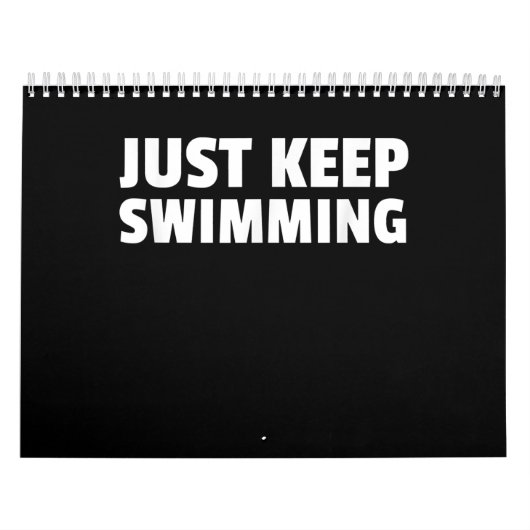 Blijf zwemmen kalender (Hoes)