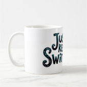 Blijf zwemmen koffiemok (Links)
