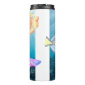 Blijf zwemmen met oceaanvissen thermosbeker (Achterkant)