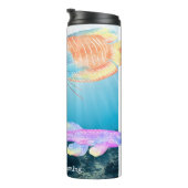 Blijf zwemmen met oceaanvissen thermosbeker (Geroteerd rechts)