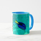 Blijf zwemmen mok (Voorkant rechts)