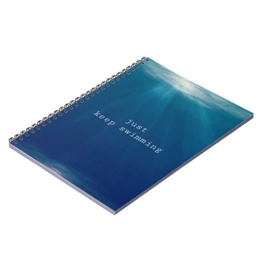 Blijf zwemmen notitieboek (Linkerzijde)