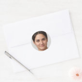 Blijf zwemmen ronde sticker (Envelop)