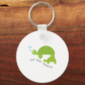 Blijf zwemmen sleutelhanger (Voorkant)