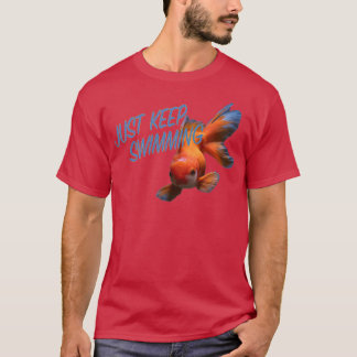 Blijf zwemmen t-shirt