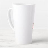 blijft glanzen Latte mok (Linkerhoek)