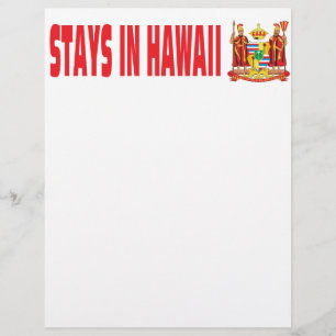 Blijft op Hawaï Flyer