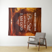 BLIJFT Psalm 46:10 Church Wall Art WETEN. Wandkleed (In Situ (horizontaal))