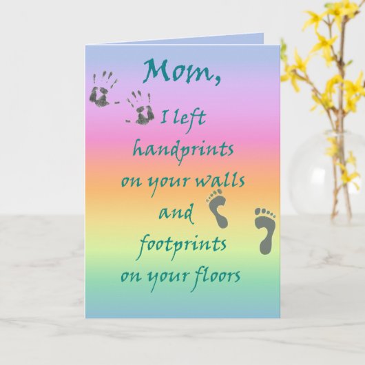 Blijft van de Dag Kaart (Gele Bloem)